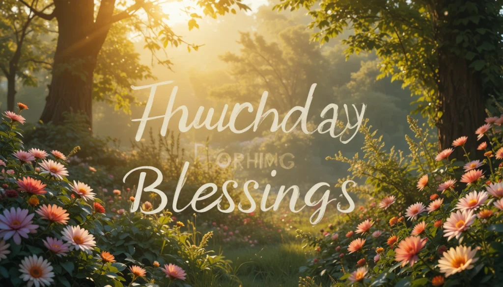 Spiritual Thursday Morning Blessings