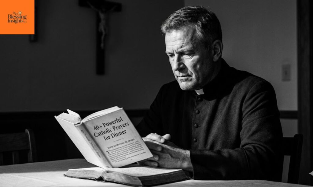 Traditional Catholic Grace Before Meals