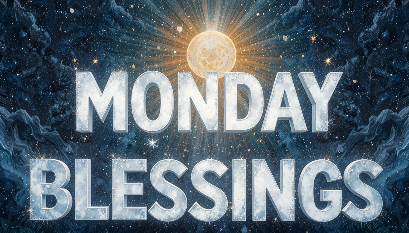 Good Morning Monday Blessings