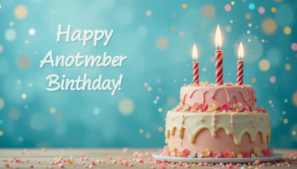 Another Year Birthday Wishes for Sister