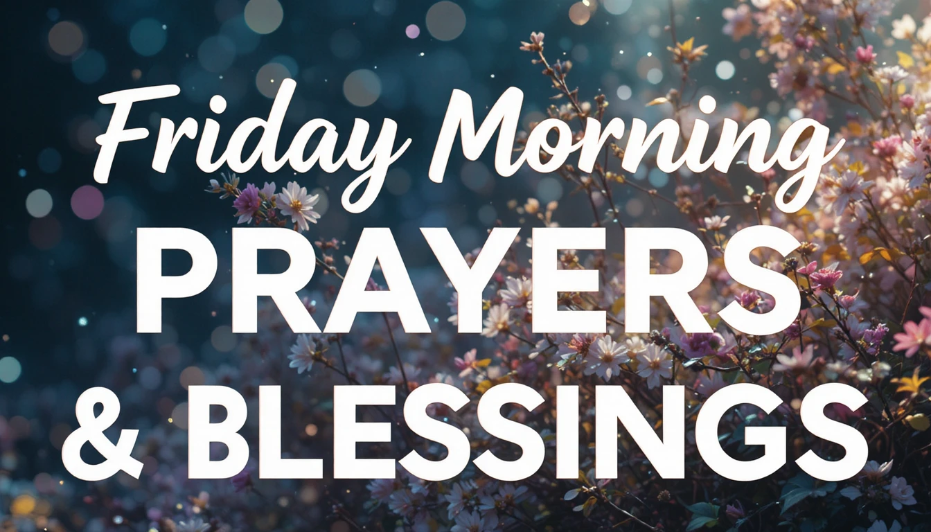 Friday Morning Prayers and Blessings