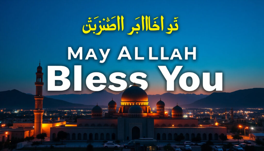 The Power of Blessings in Arabic and Islamic Culture
