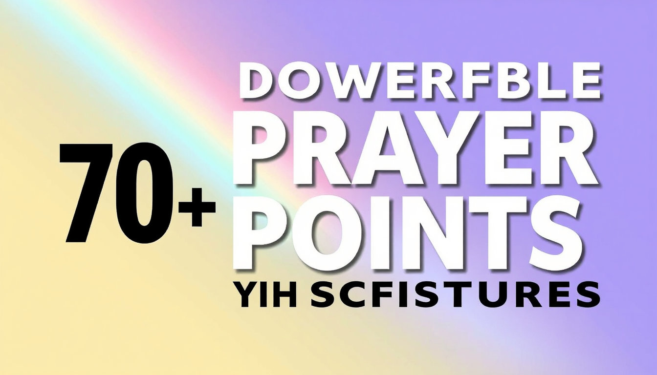 70+ Powerful Pornography Prayer Points With Scriptures