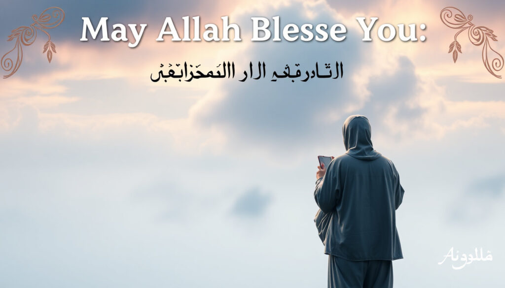 May Allah Bless You in Arabic: True Meaning Revealed