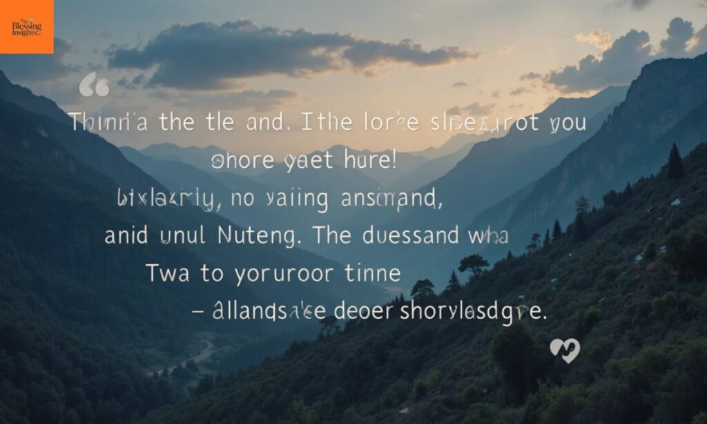 Blessings Quotes