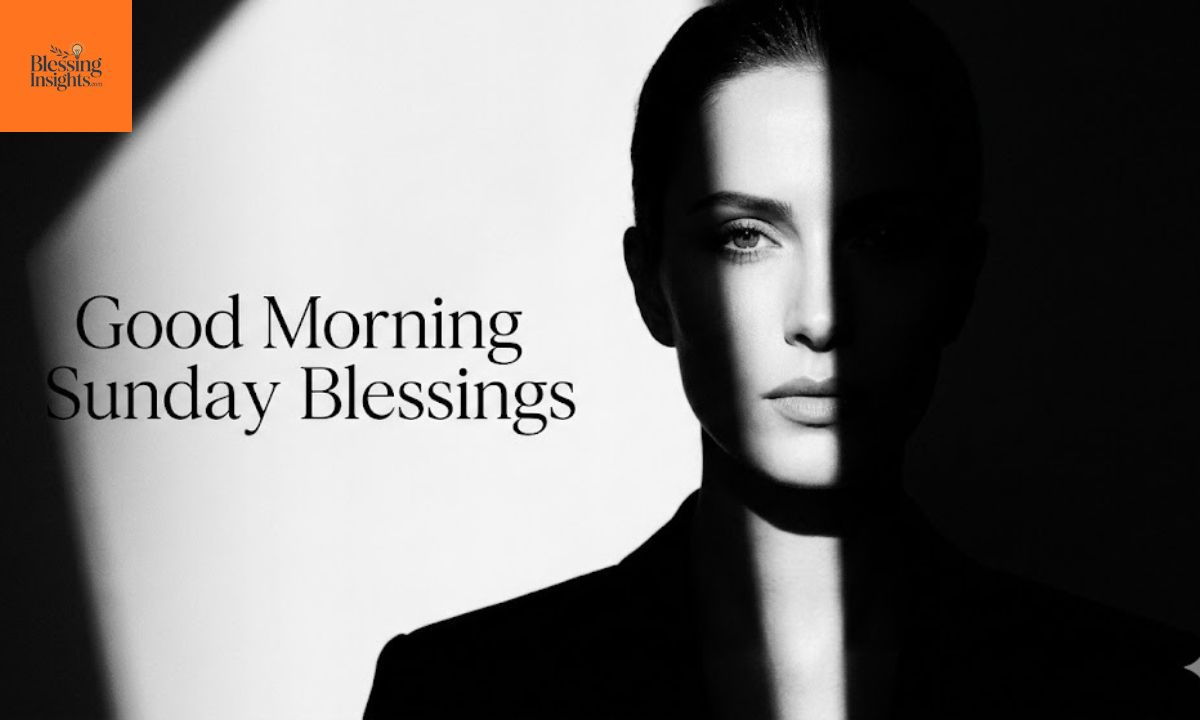 Good Morning Sunday Blessings