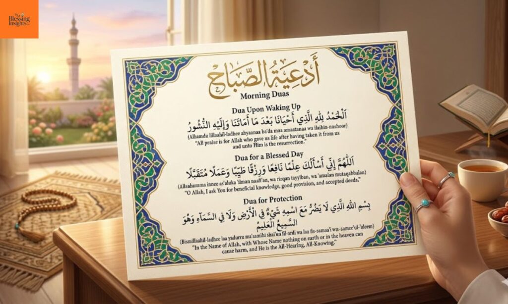 Powerful Islamic Good Morning Duas for Peace