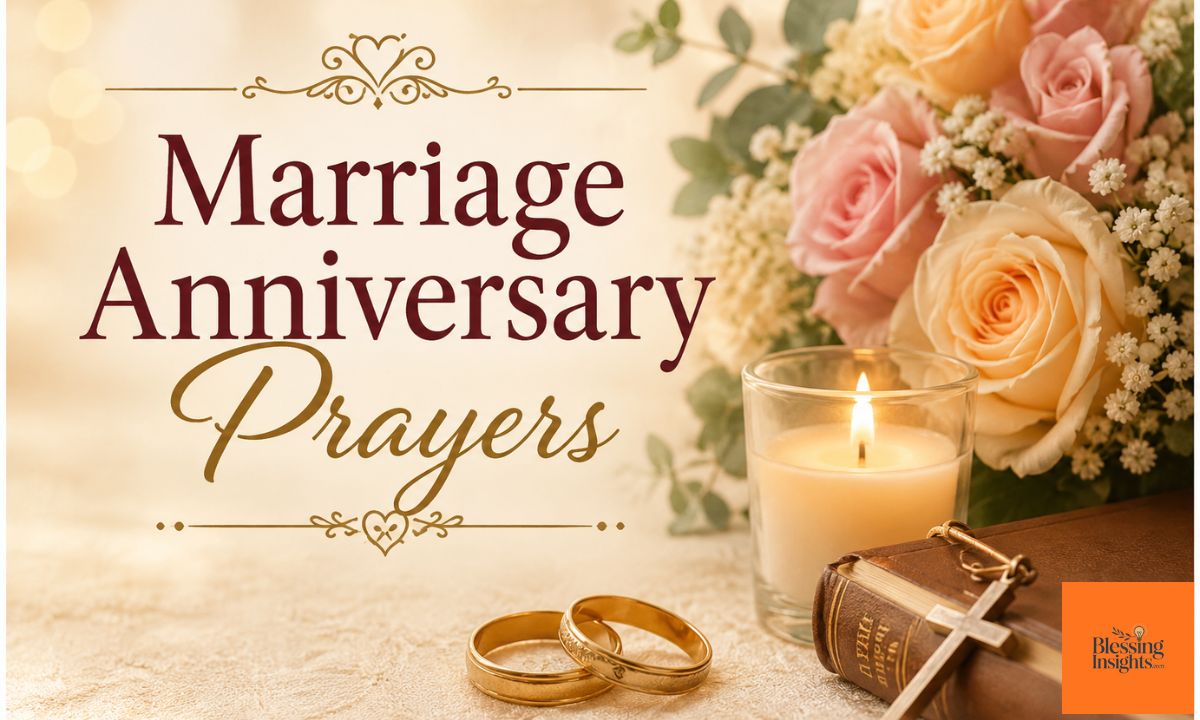 Marriage Anniversary Prayers