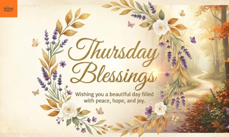 Thursday Blessings, Prayers & Quotes