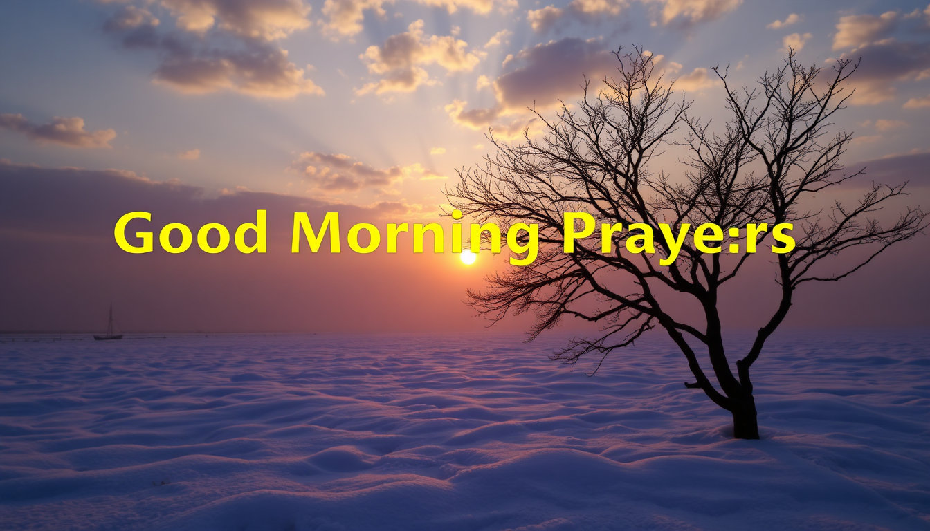 Good Morning Prayers
