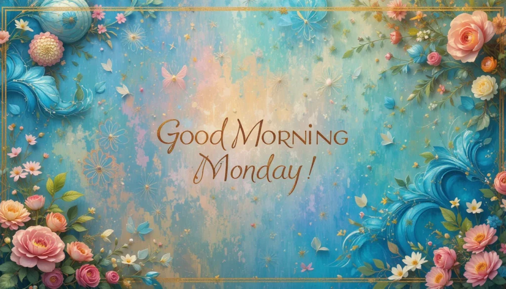 Sweet Good Morning Monday Blessings