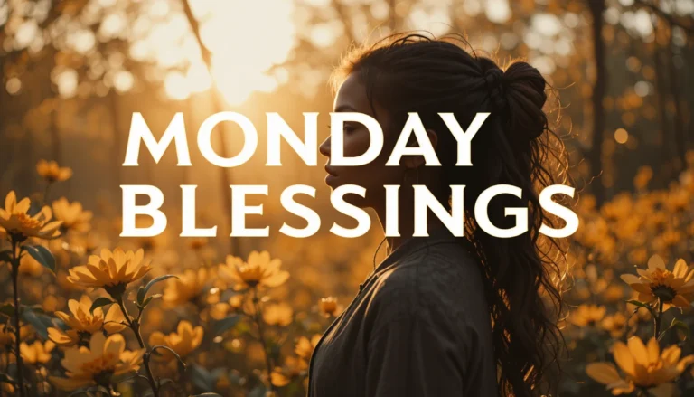 Monday Blessings, Quotes, and Prayers