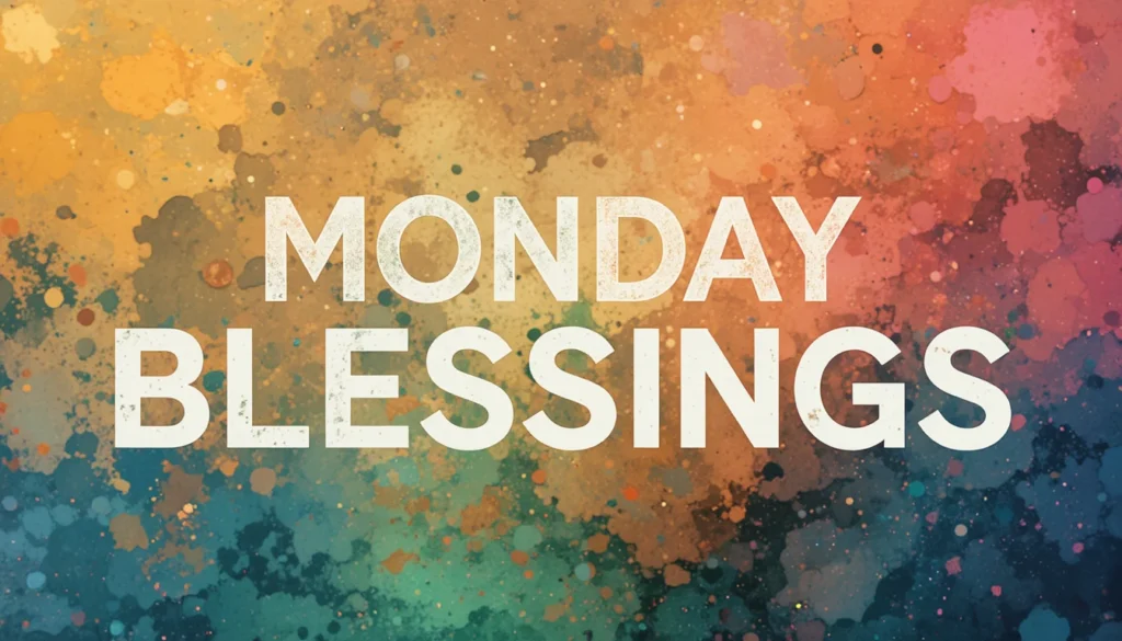 Good Morning Monday Blessings to Start Your Day Right