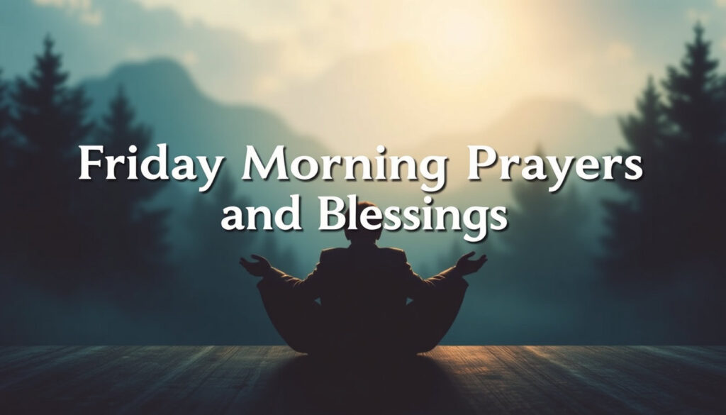 Friday Morning Prayers and Blessings