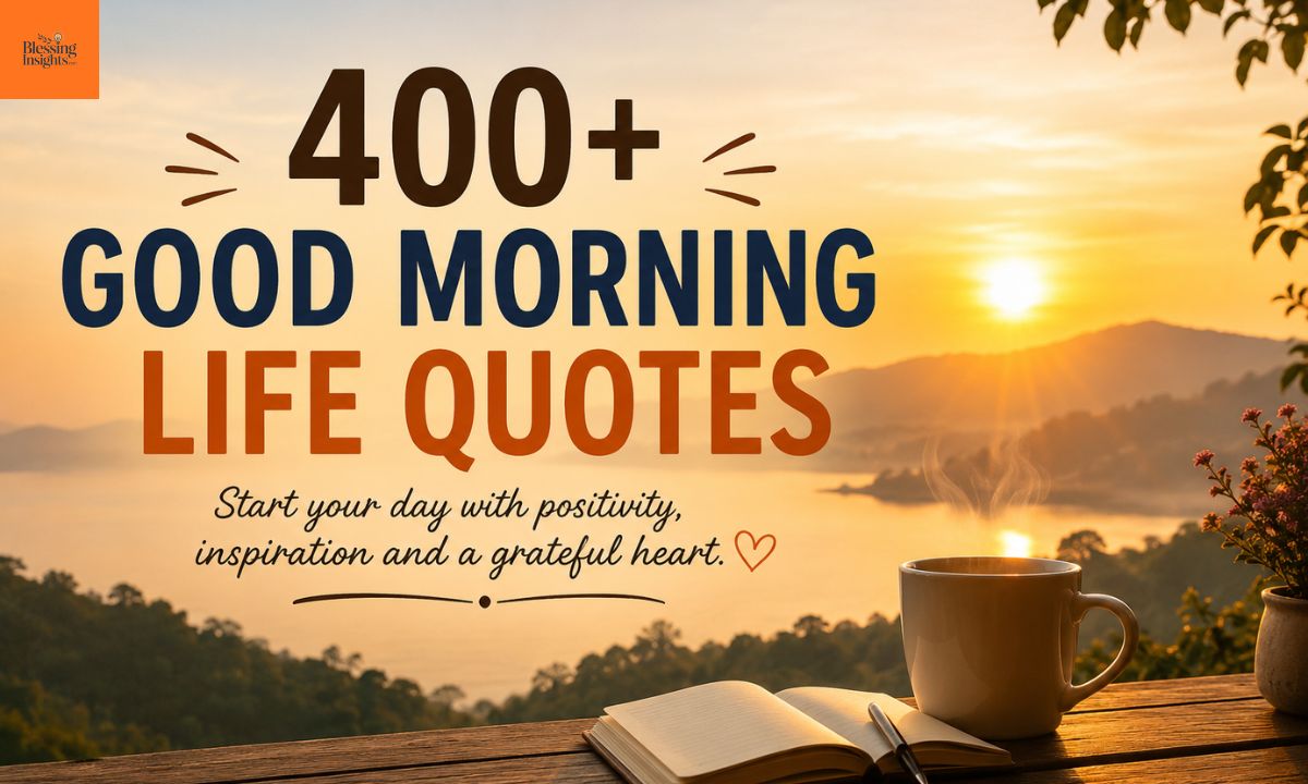 Good Morning Life Quotes
