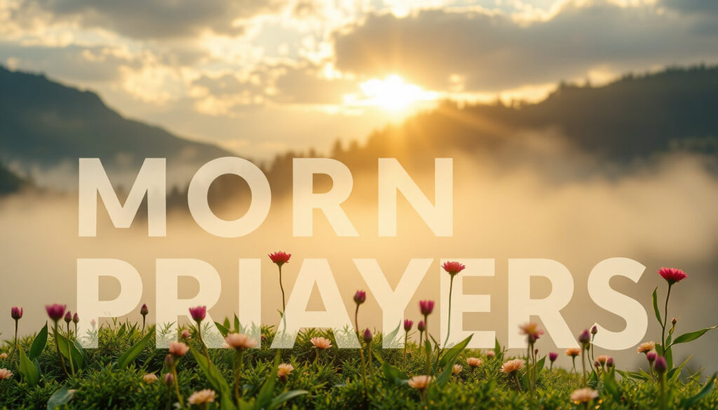 Short Good Morning Prayers for Strength and Positivity