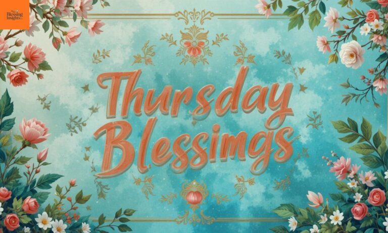 Good Morning Thursday Blessings
