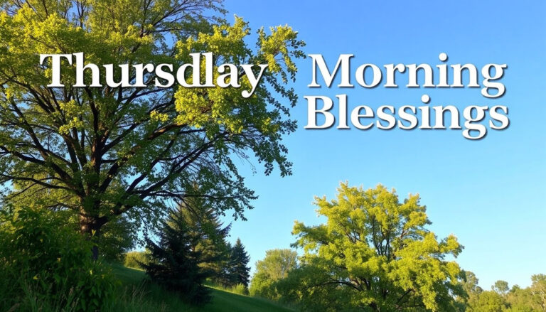Spiritual Thursday Morning Blessings