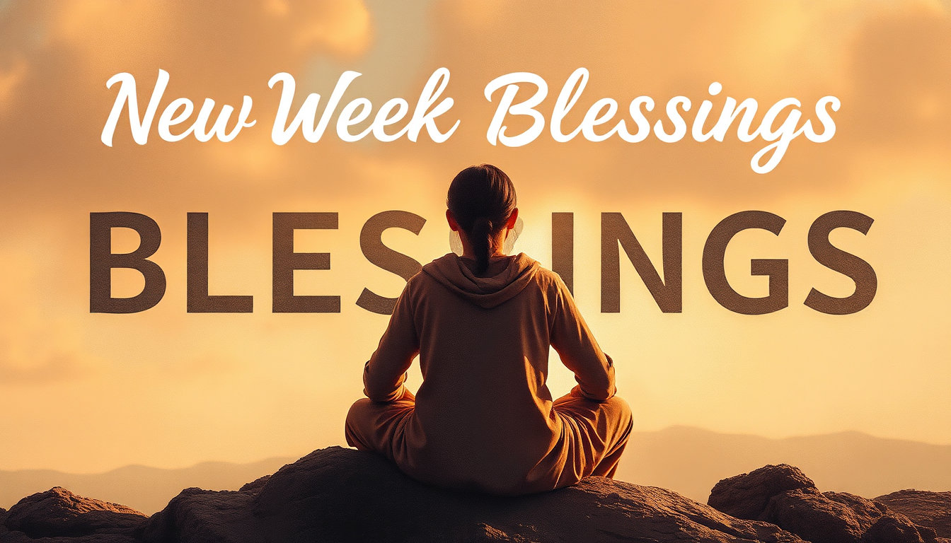 New Week Blessings