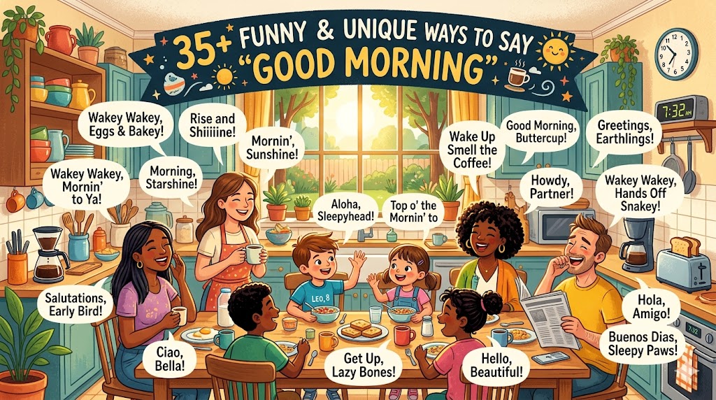 Classic and Cheerful Ways to Say Good Morning