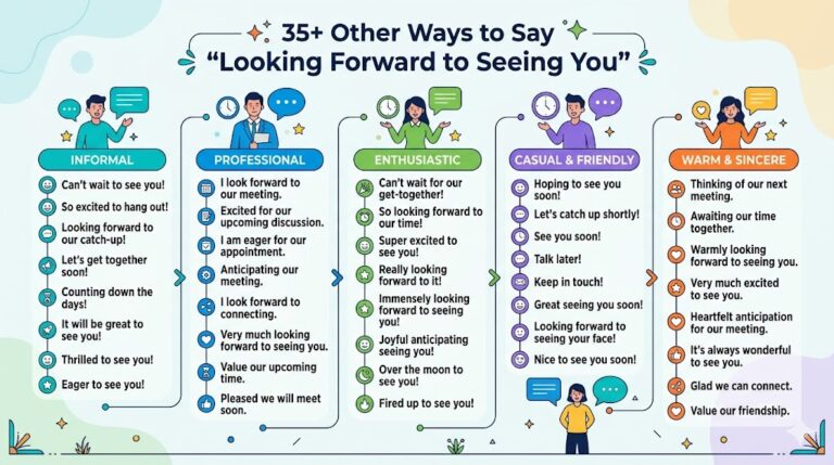 35+ Other Ways to Say “Looking Forward to Seeing You