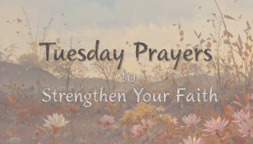 A Soul-Soothing Tuesday Prayer for Perfect Peace in Heart and Mind