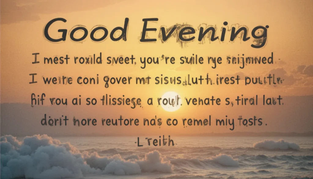 Short Sunday Evening Blessings