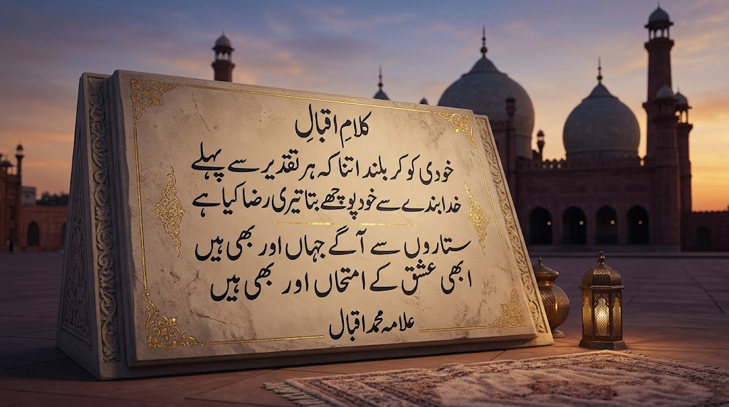 Allama Iqbal Poetry in Urdu