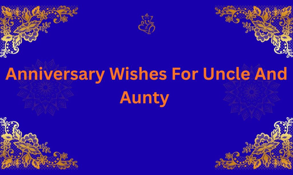 5th Anniversary Messages for Uncle and Aunt