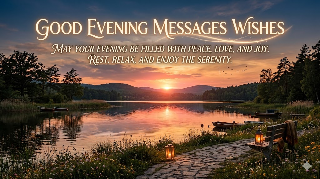 Good Evening Messages for Friends