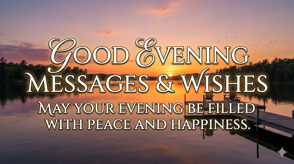 Good Evening Messages