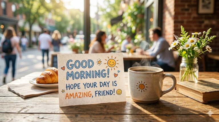 Good Morning Messages for a Friend
