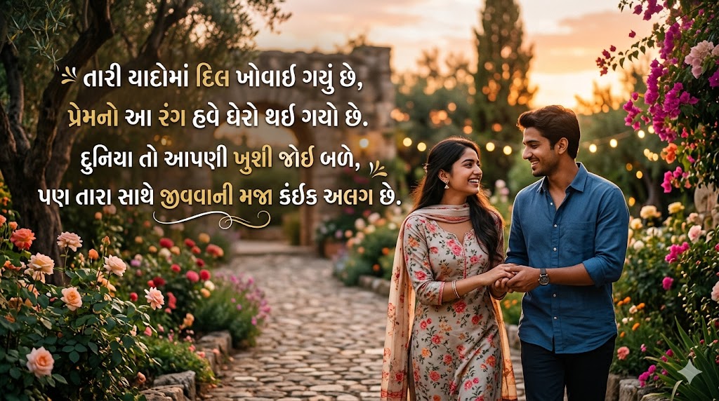 Love Shayari Gujarati