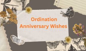 Ordination Anniversary Wishes