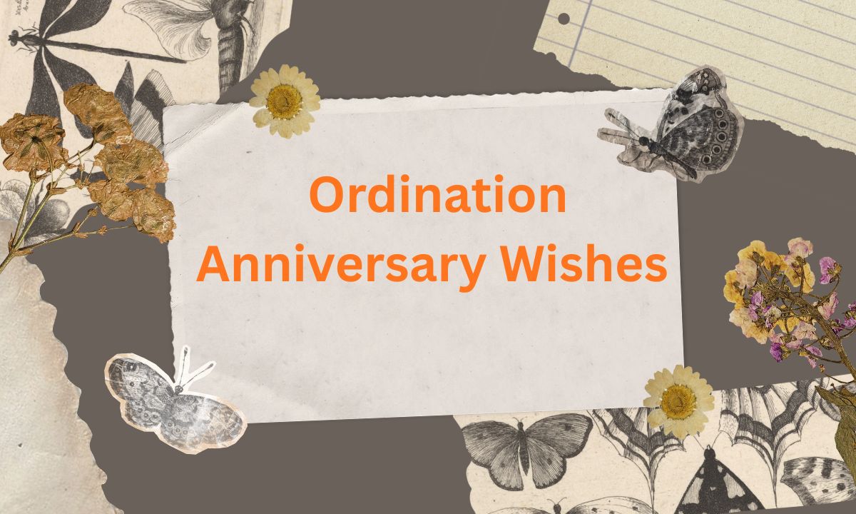 Ordination Anniversary Wishes