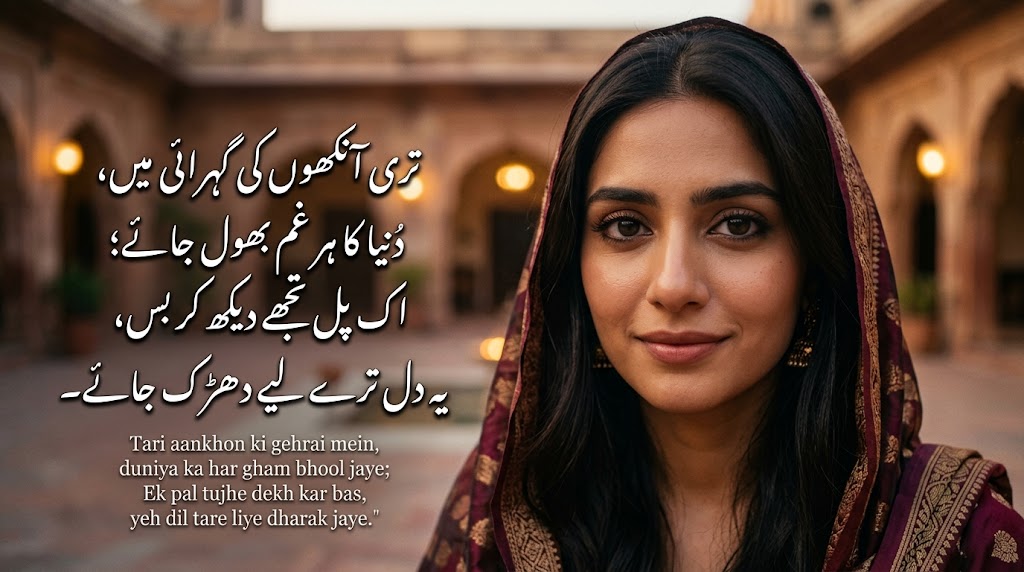 Urdu Poetry on Eyes