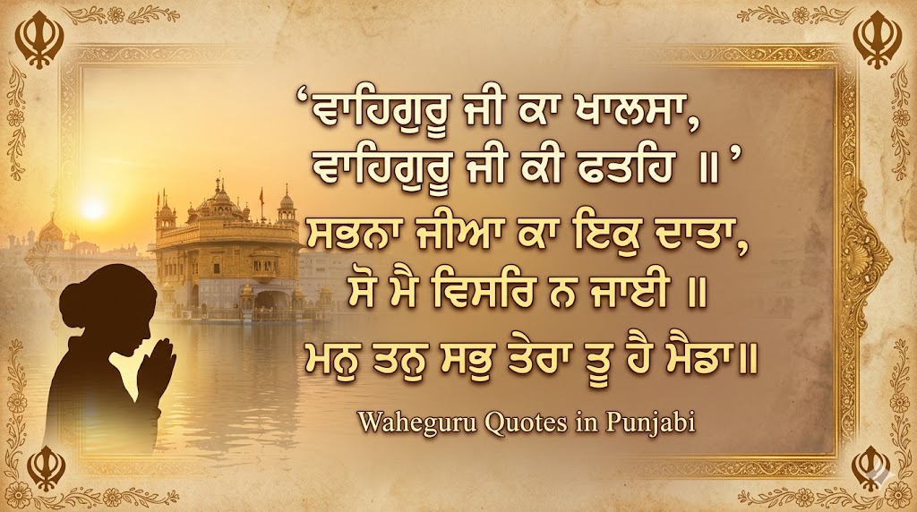 Waheguru Quotes In Punjabi