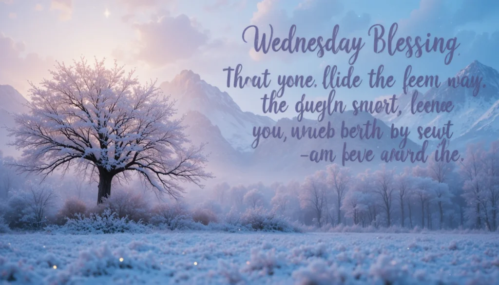 Wednesday Evening Blessings and Prayers