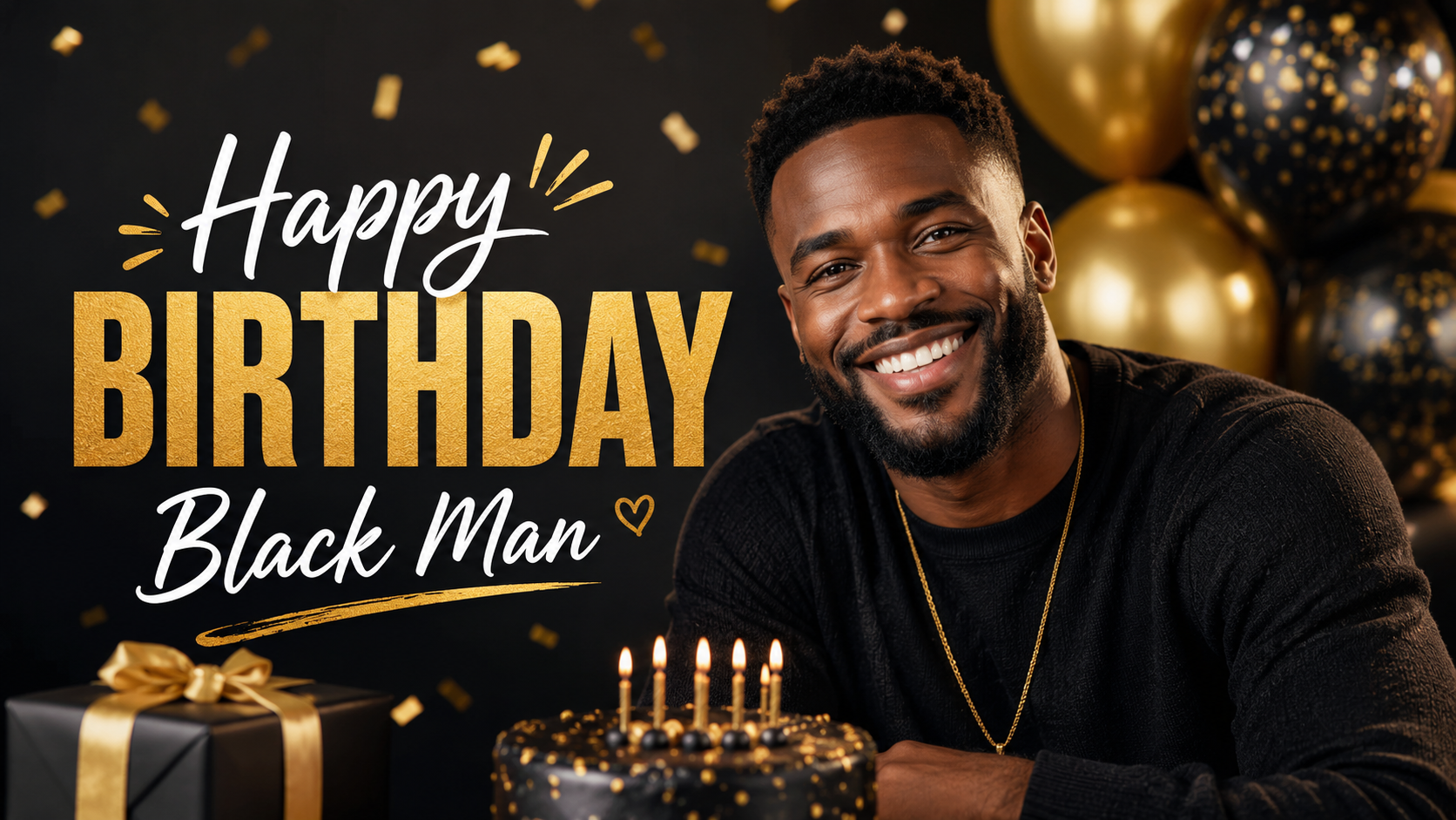 309+ Inspirational Happy Birthday Black Man: Uplifting Ideas