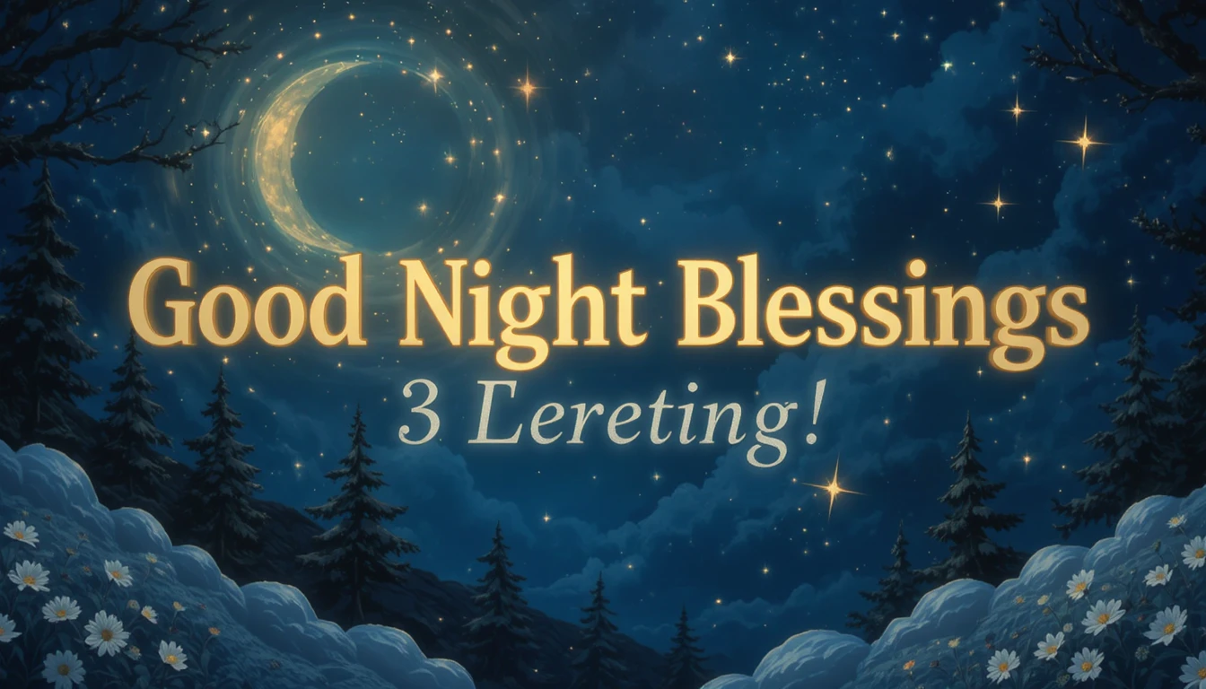 Good Night Blessings