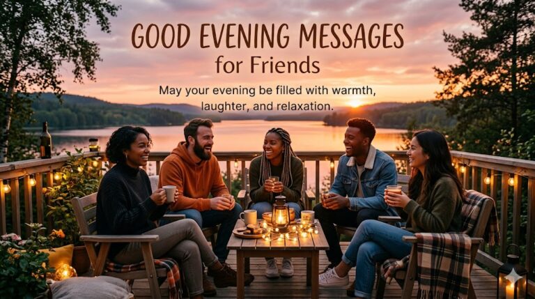 Good Evening Messages for Friends