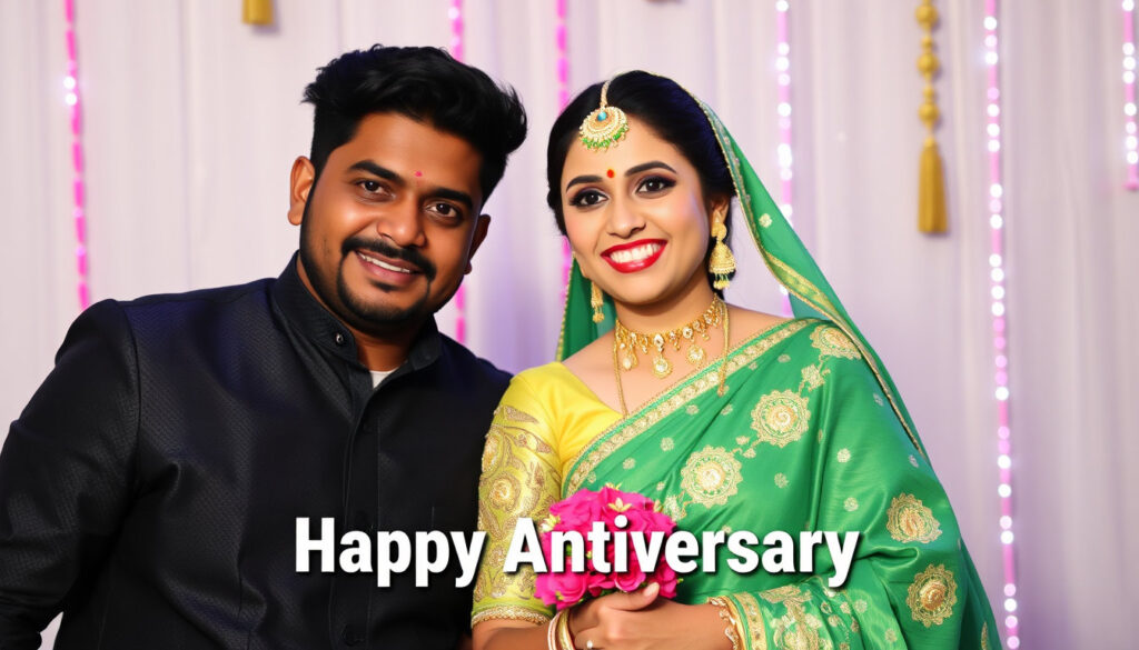 Romantic Anniversary Wishes for Bhaiya and Bhabhi