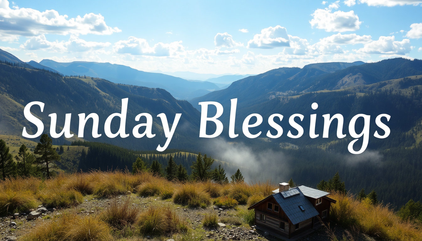 Good Morning Sunday Blessings & Prayers