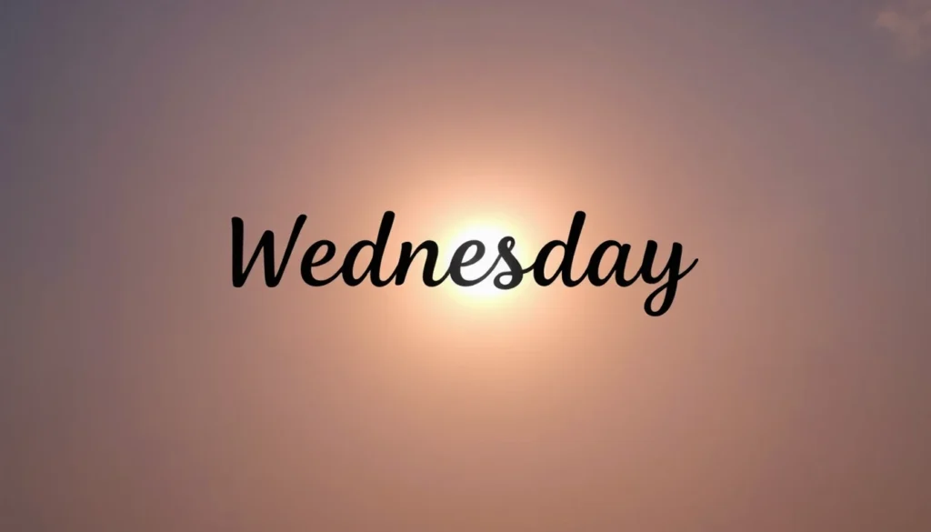 Wednesday Evening Blessings Bible Verses